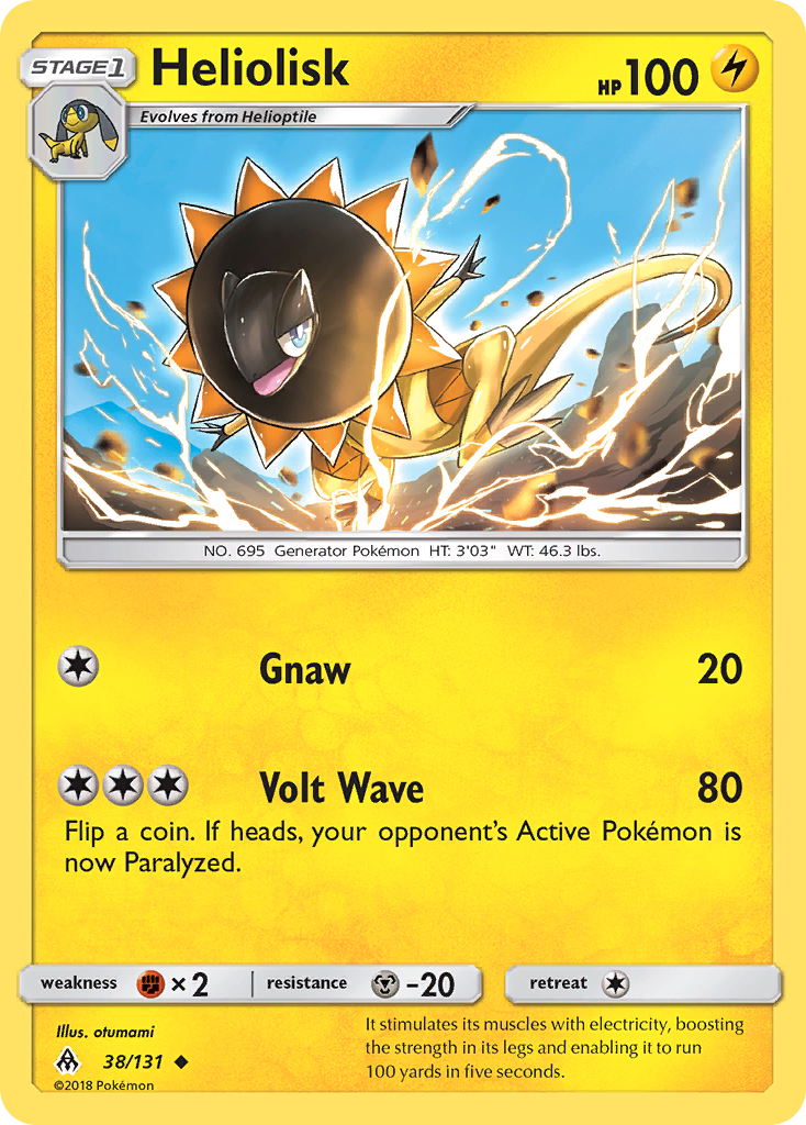 Heliolisk 038/150 Uncommon