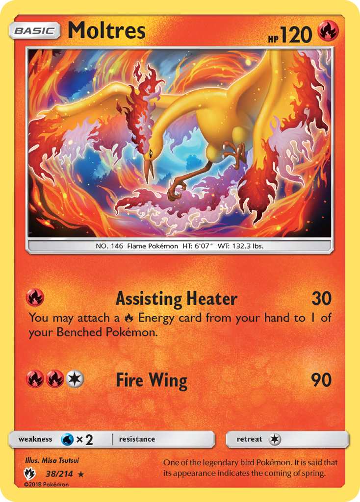 Moltres 038/240 Rare