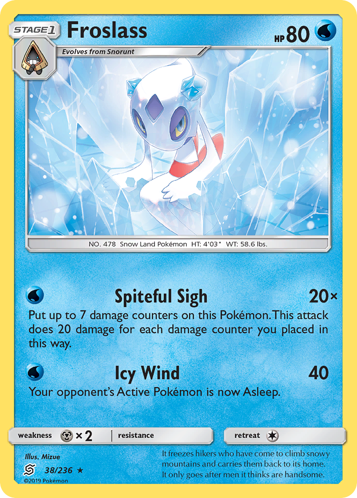 Froslass 038/260 Rare Holo