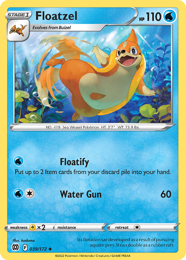 Floatzel 039/186 Uncommon