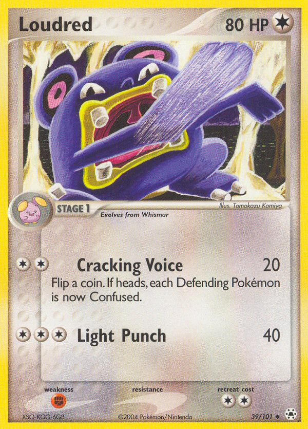 Loudred 039/102 Uncommon