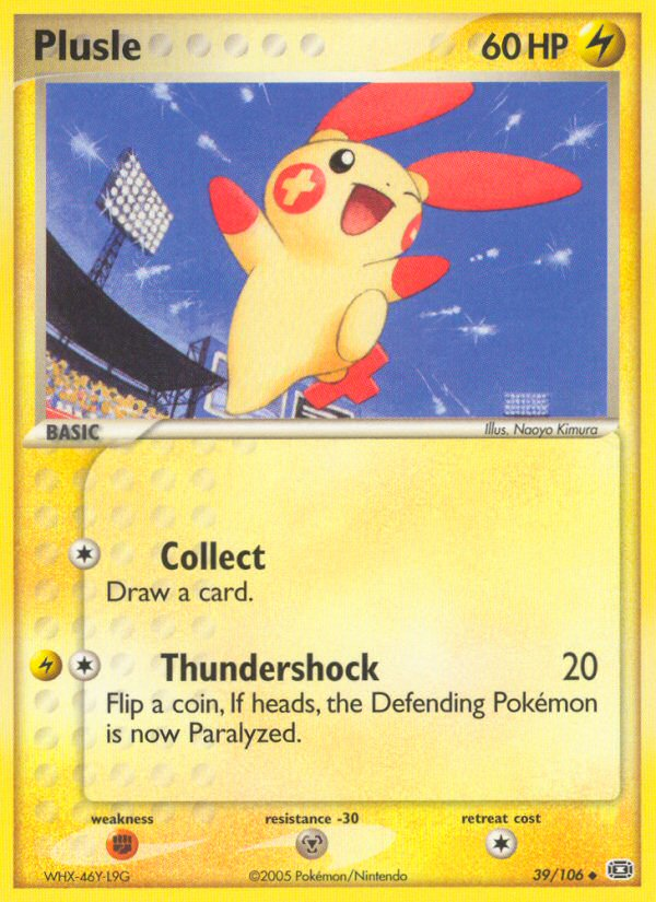 Plusle 039/107 Uncommon