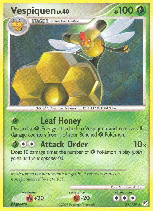 Vespiquen 039/130 Rare