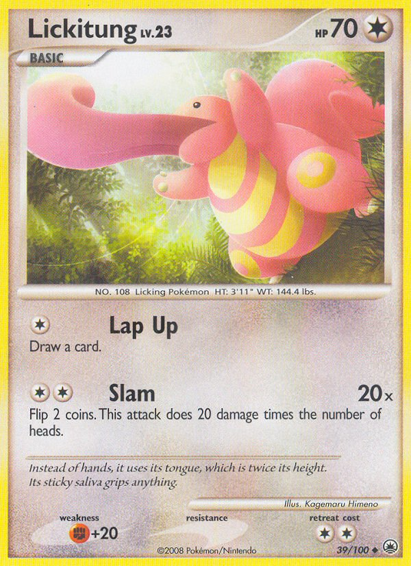 Lickitung 039/100 Uncommon