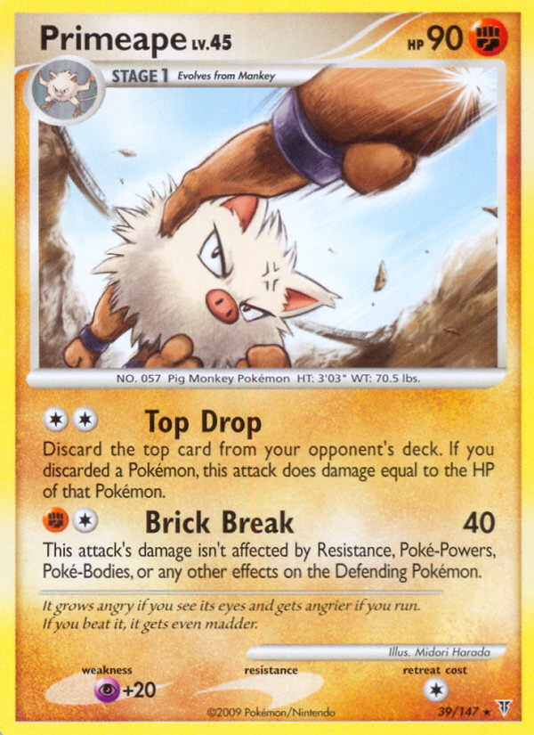 Primeape 039/153 Rare