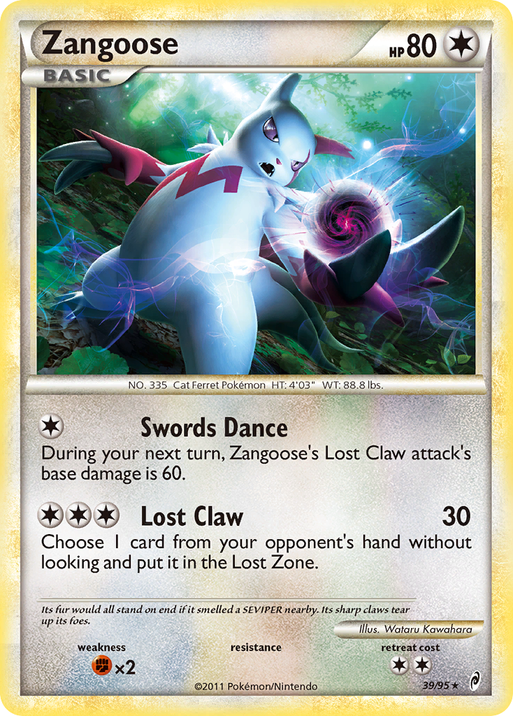 Zangoose 039/106 Rare