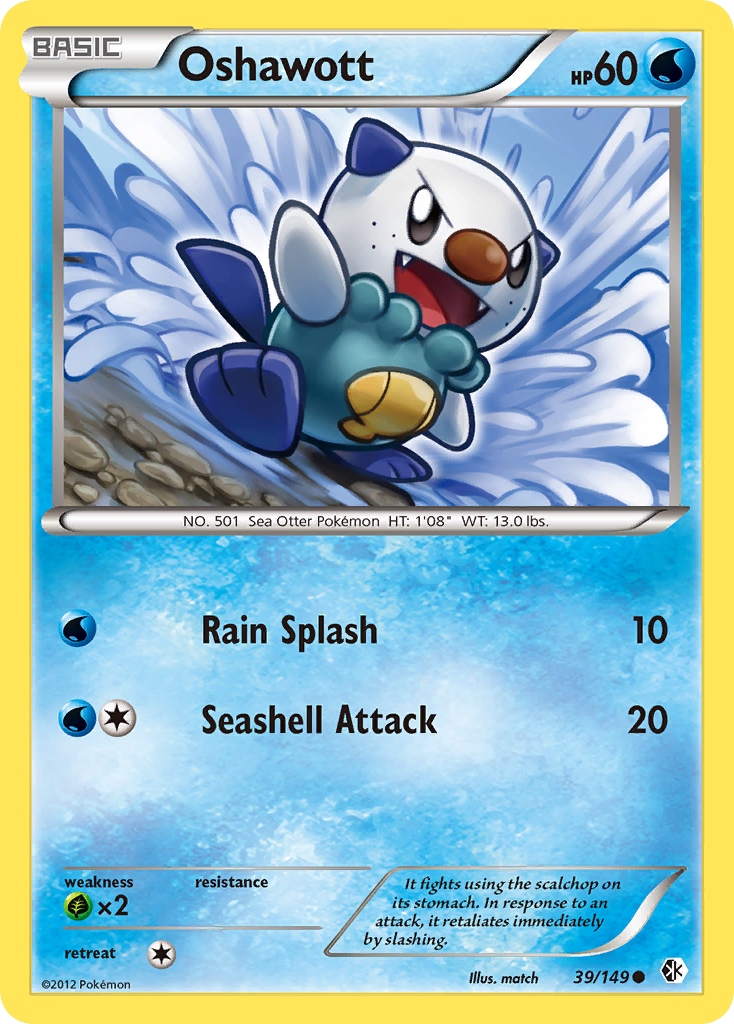 Oshawott 039/153 Common