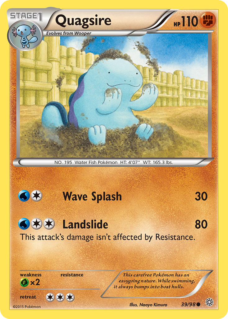 Quagsire 039/100 Common