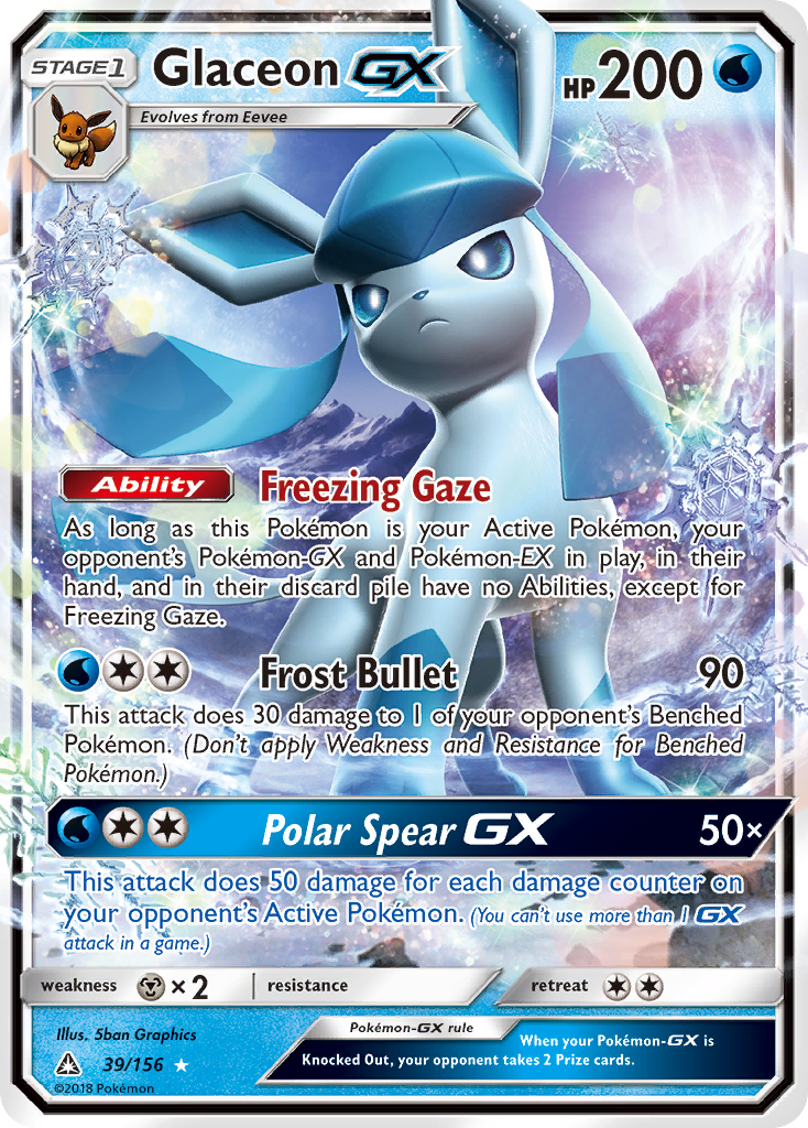 Glaceon-GX 039/178 Rare Holo GX