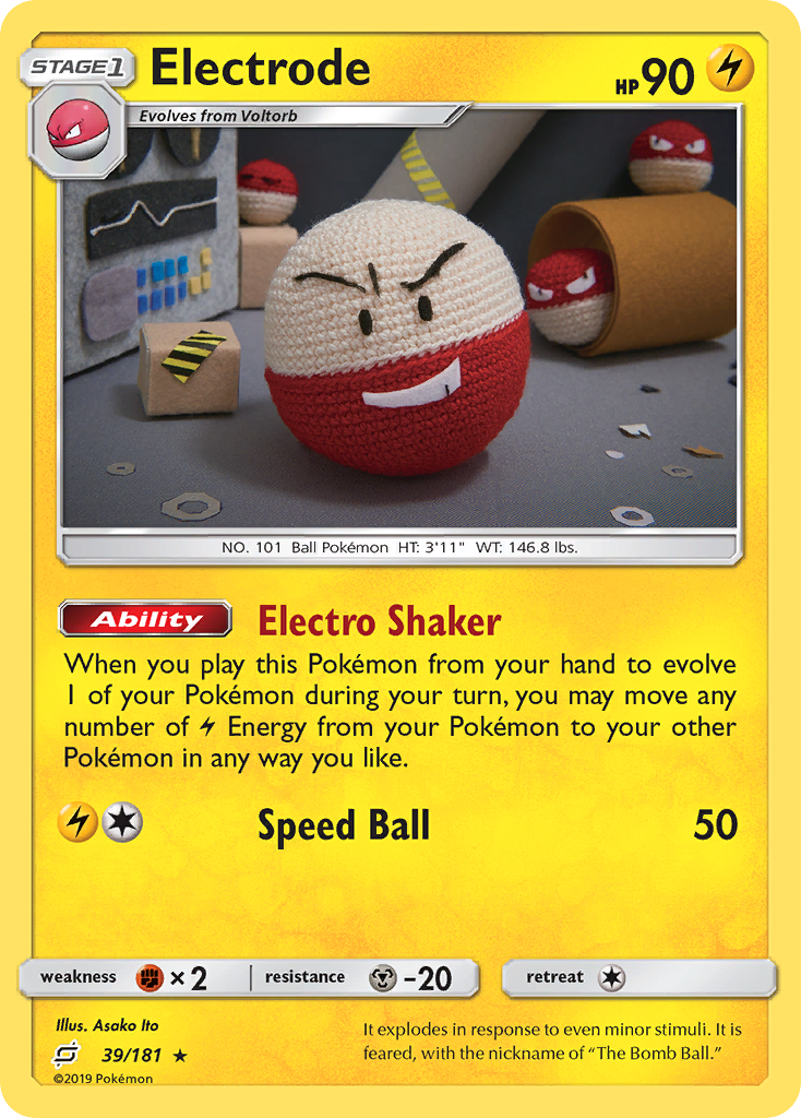 Electrode 039/198 Rare Holo