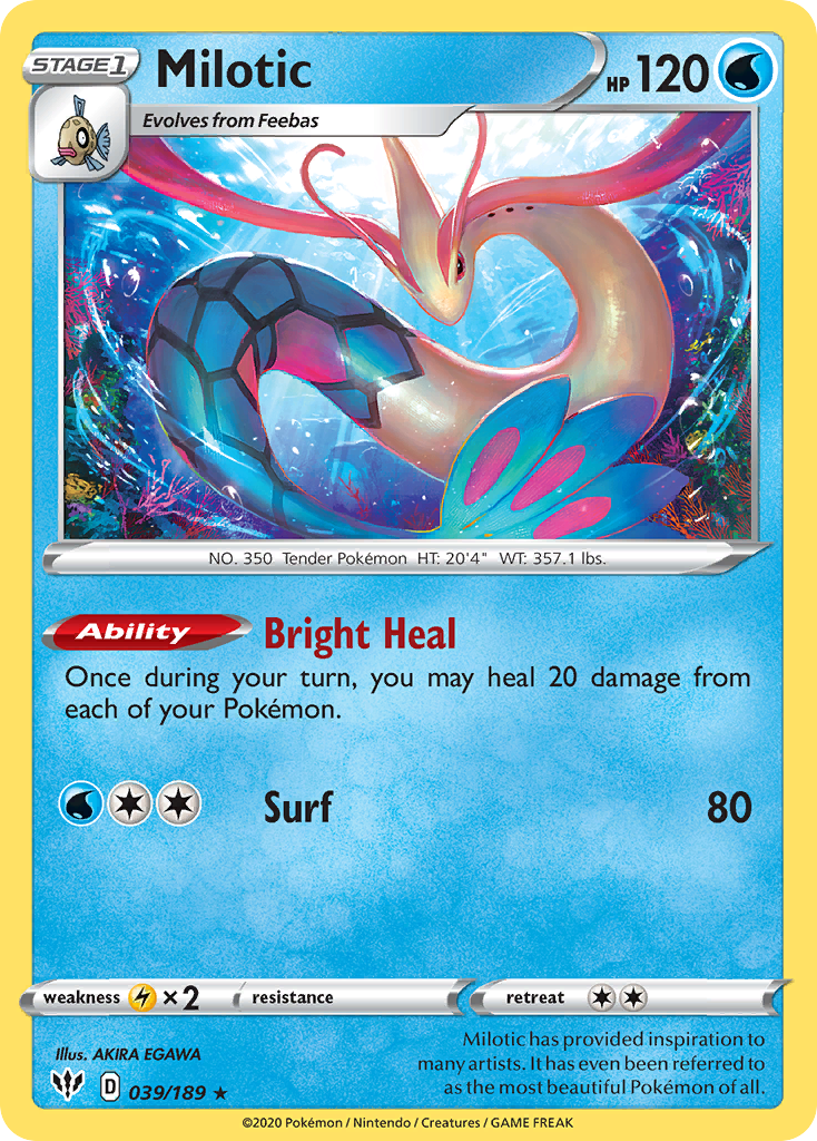 Milotic 039/201 Rare Holo