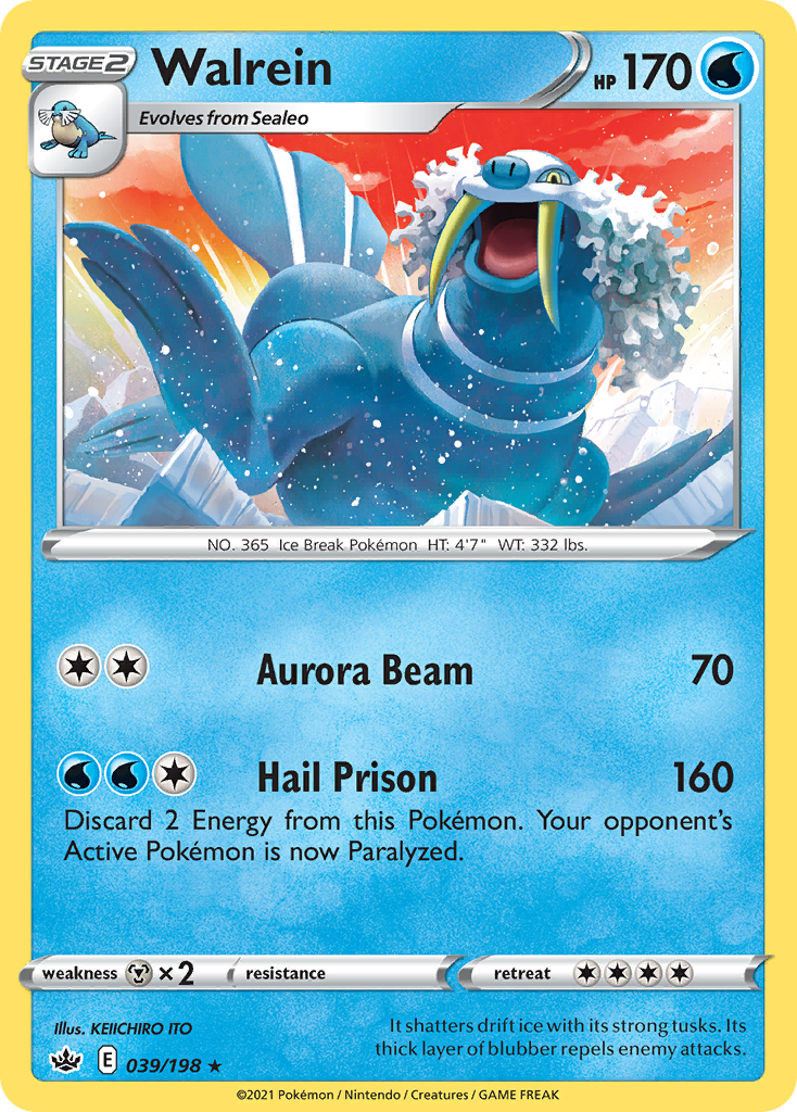 Walrein 039/233 Rare