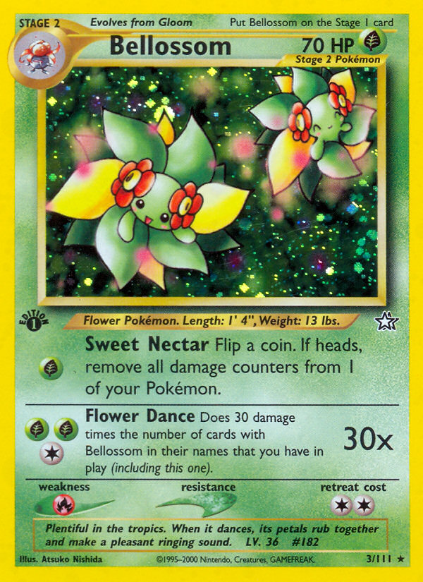 Bellossom 003/111 Rare Holo