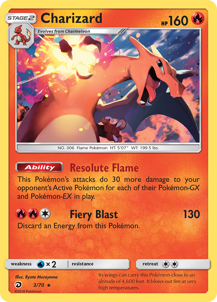 Charizard 003/80 Rare Holo