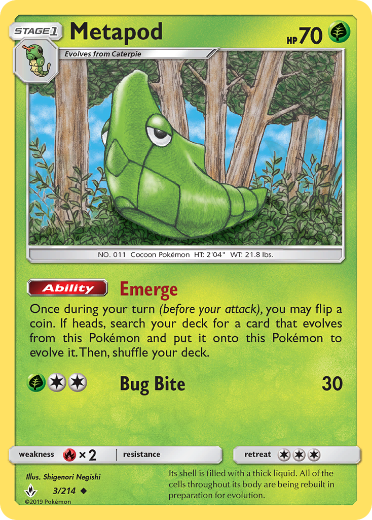 Metapod 003/234 Uncommon