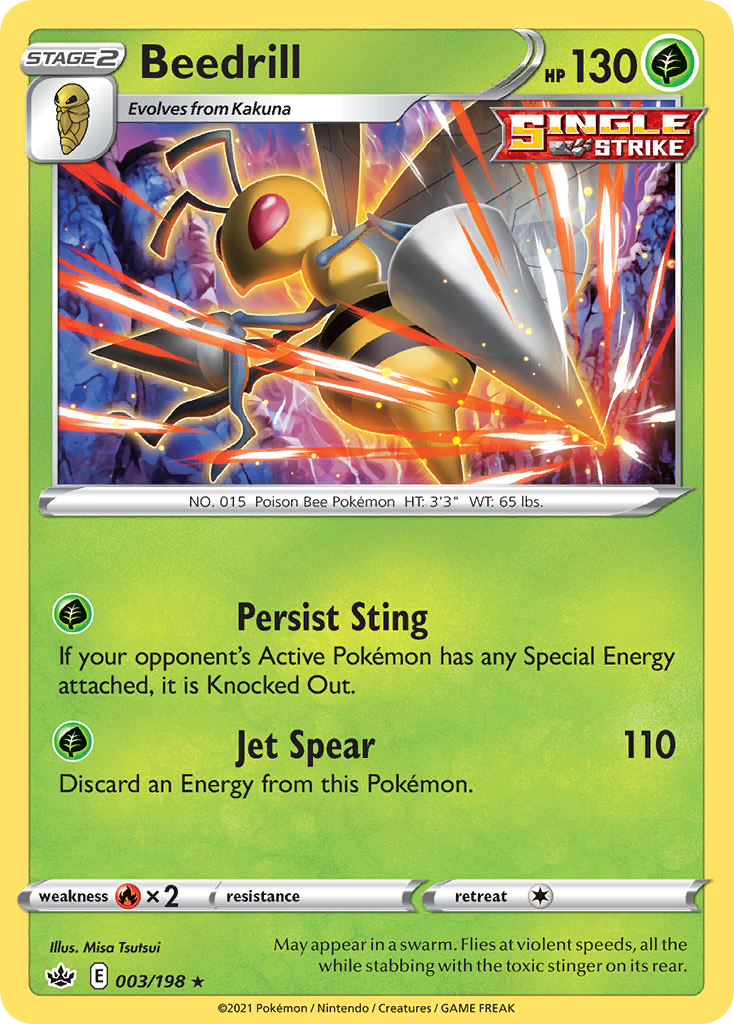 Beedrill 003/233 Rare Holo