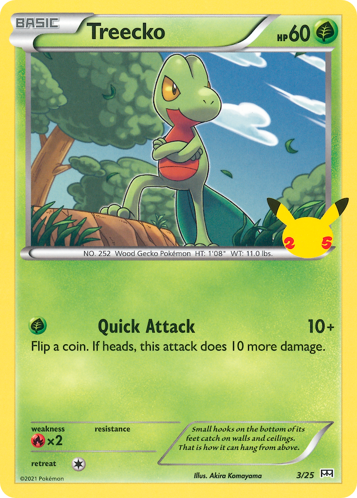 Treecko 003/25 Unknown