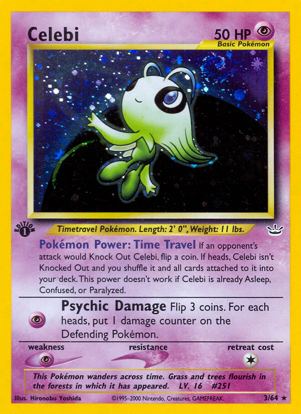 Celebi 003/66 Rare Holo