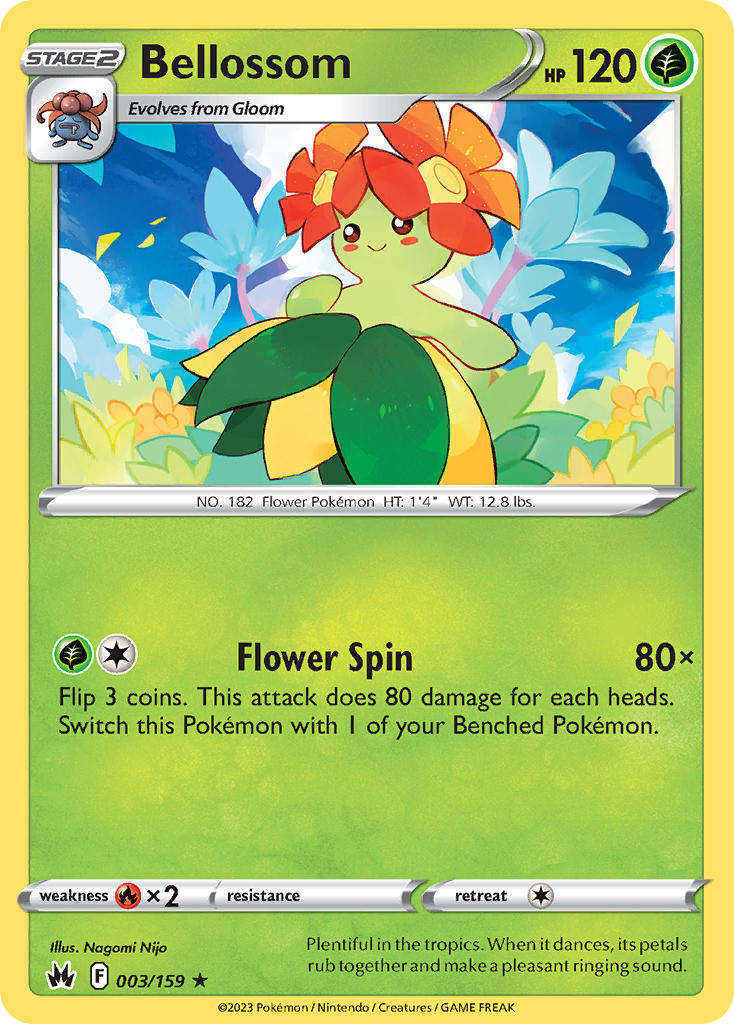 Bellossom 003/160 Rare