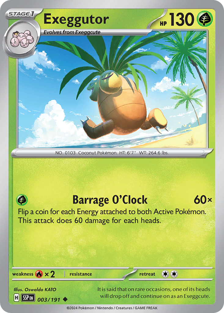Exeggutor 003/252 Uncommon