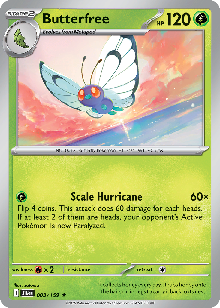 Butterfree 003/190 Rare