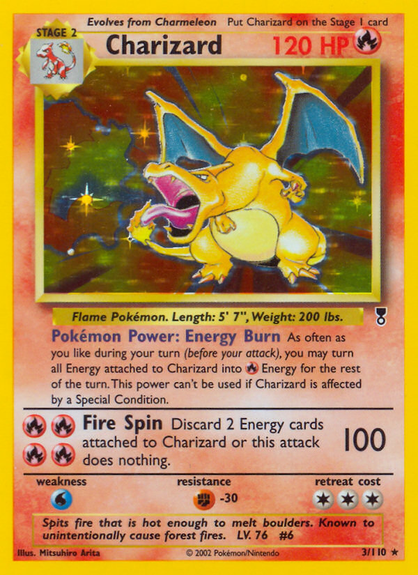 Charizard 003/110 Rare Holo