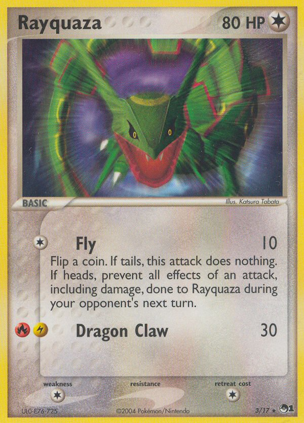 Rayquaza 003/17 Rare