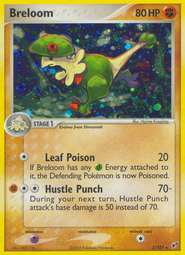 Breloom 003/108 Rare Holo
