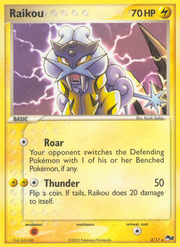 Raikou 003/17 Rare