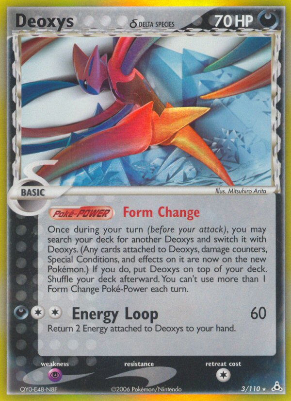 Deoxys δ 003/111 Rare Holo