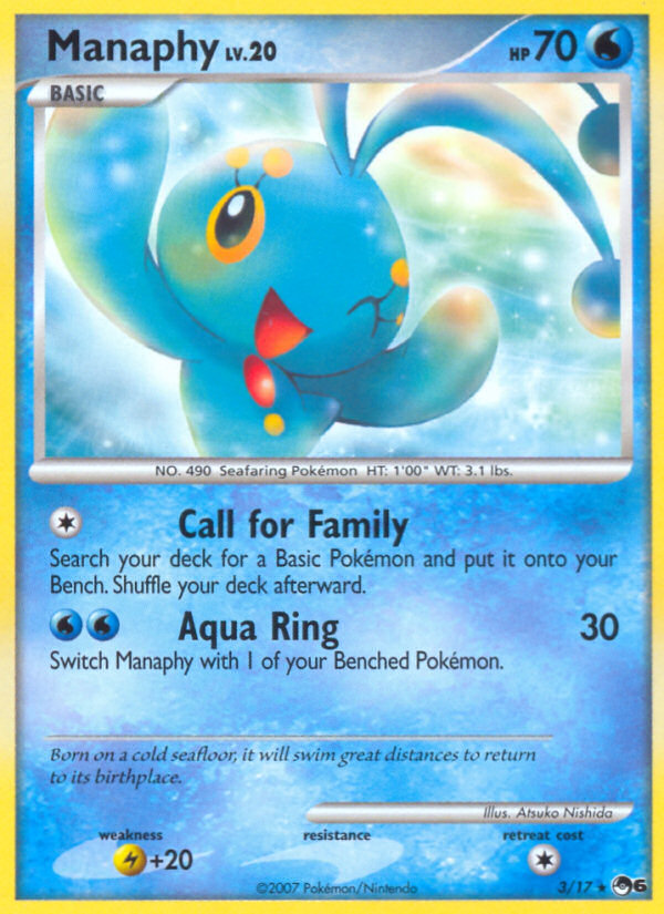 Manaphy 003/17 Rare