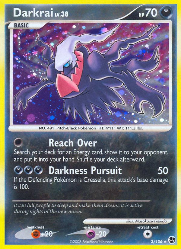 Darkrai 003/106 Rare Holo