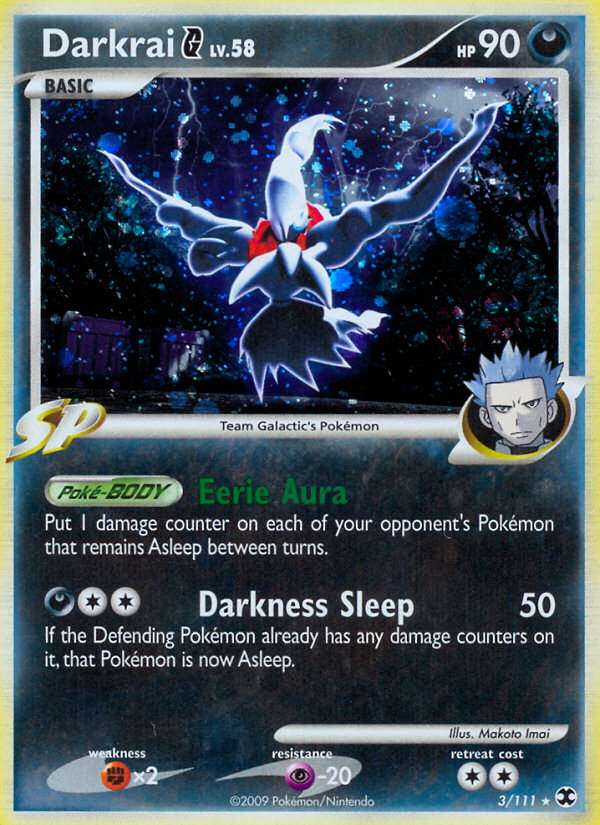 Darkrai G 003/120 Rare Holo