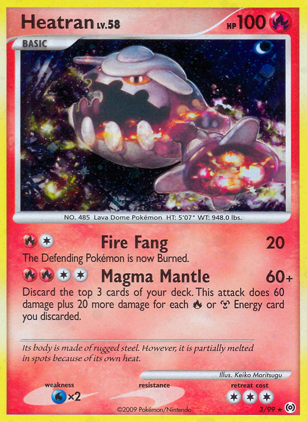 Heatran 003/111 Rare Holo