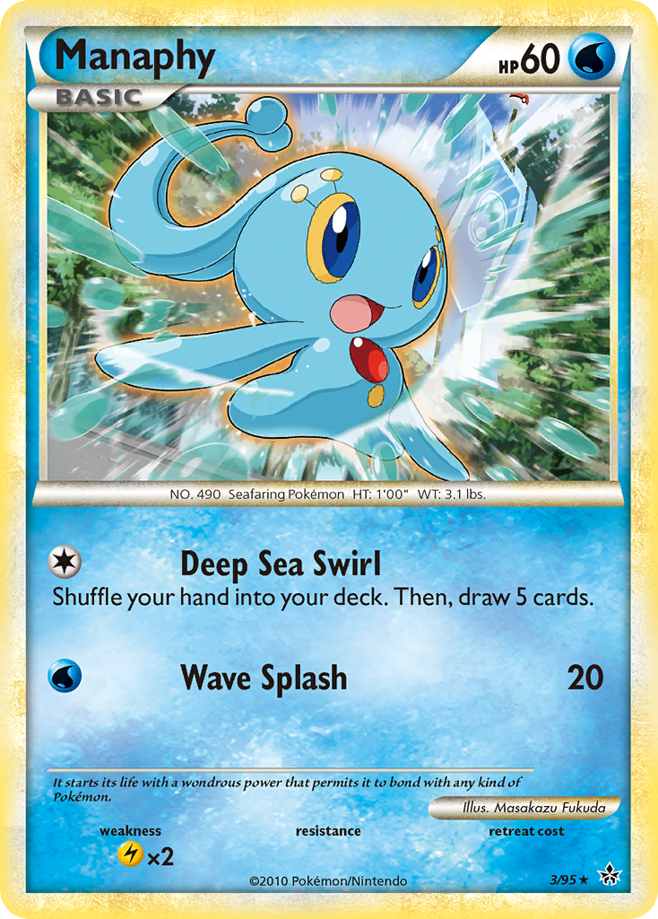 Manaphy 003/96 Rare Holo