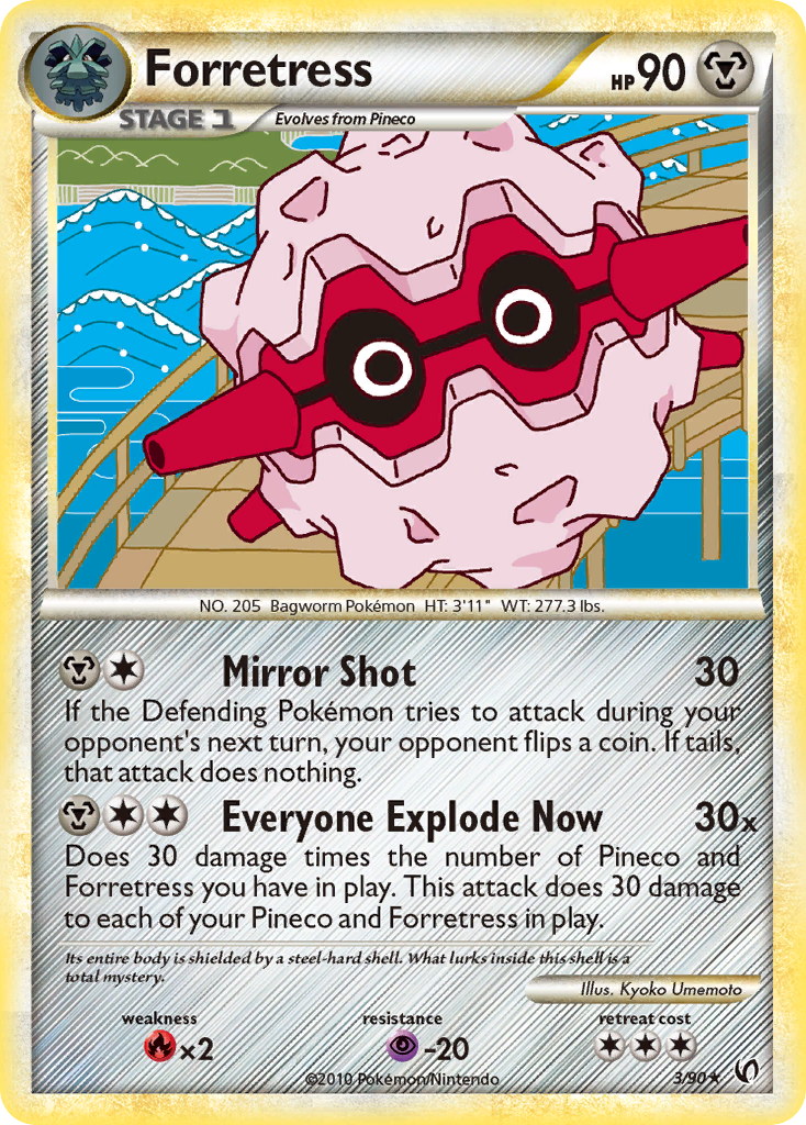 Forretress 003/91 Rare Holo