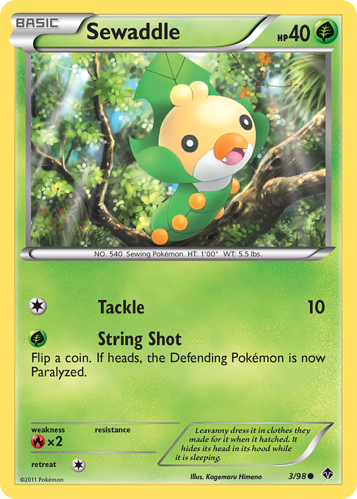 Sewaddle 003/98 Common