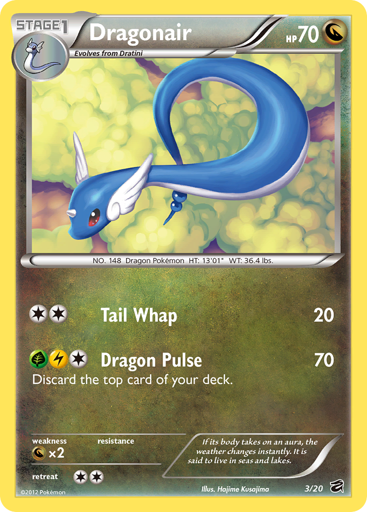 Dragonair 003/21 Rare Holo