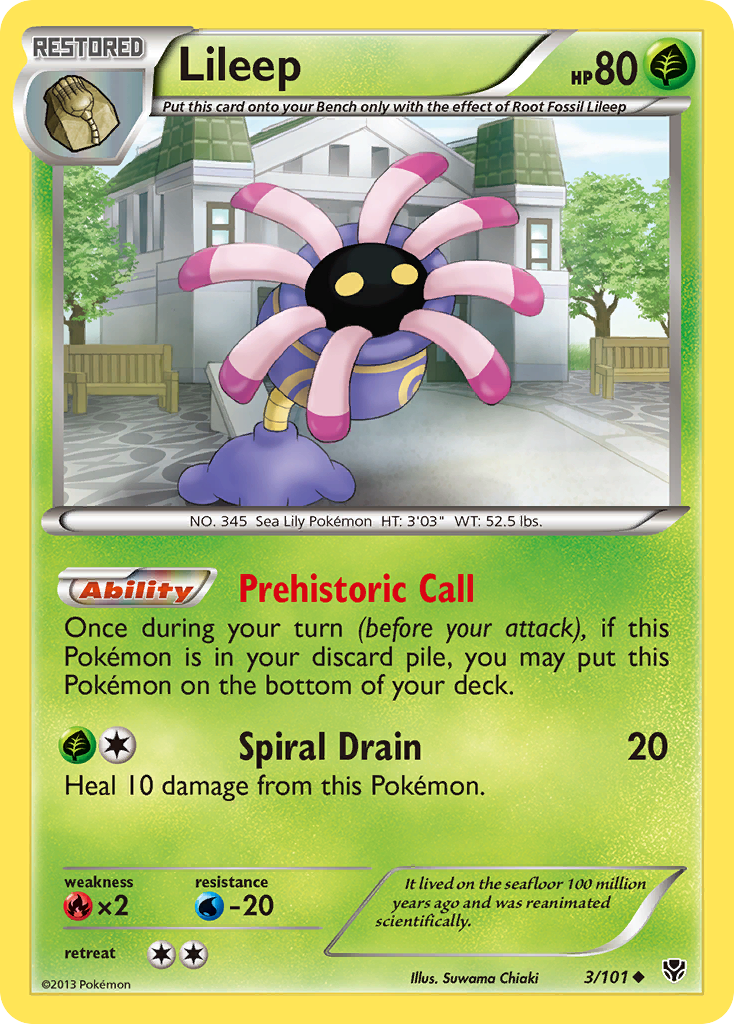 Lileep 003/105 Uncommon