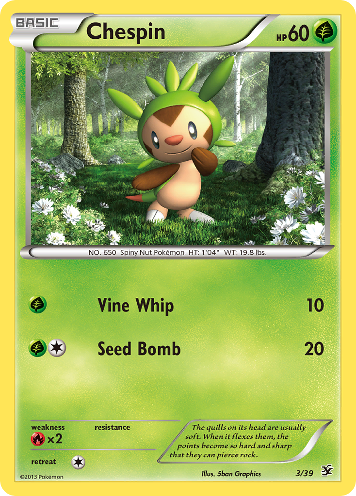Chespin 003/39 Unknown
