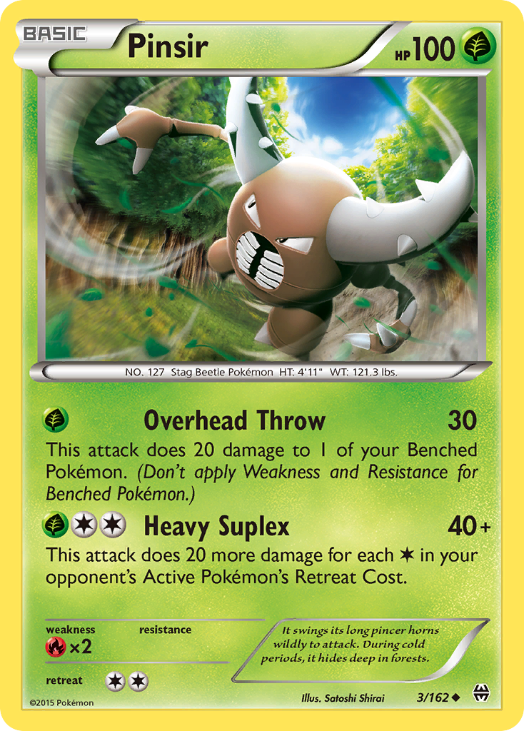 Pinsir 003/165 Uncommon