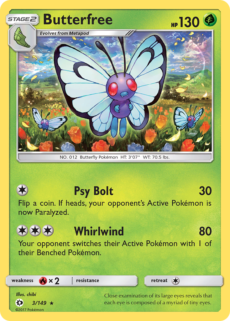 Butterfree 003/173 Rare