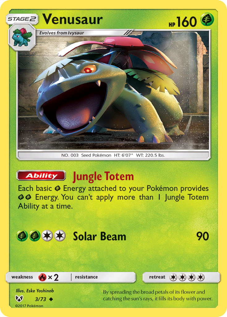 Venusaur 003/81 Uncommon