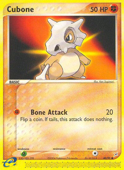 Cubone 040/97 Common