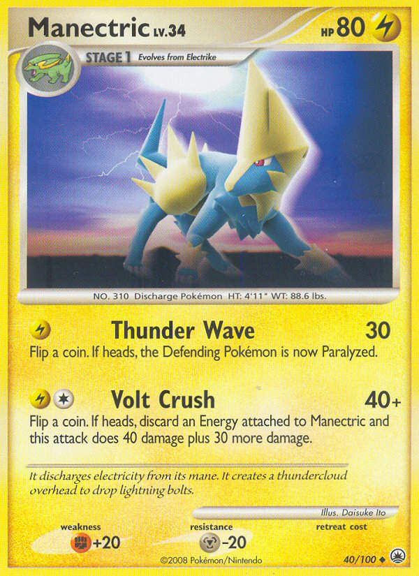 Manectric 040/100 Uncommon