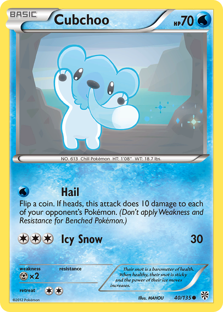 Cubchoo 040/138 Common