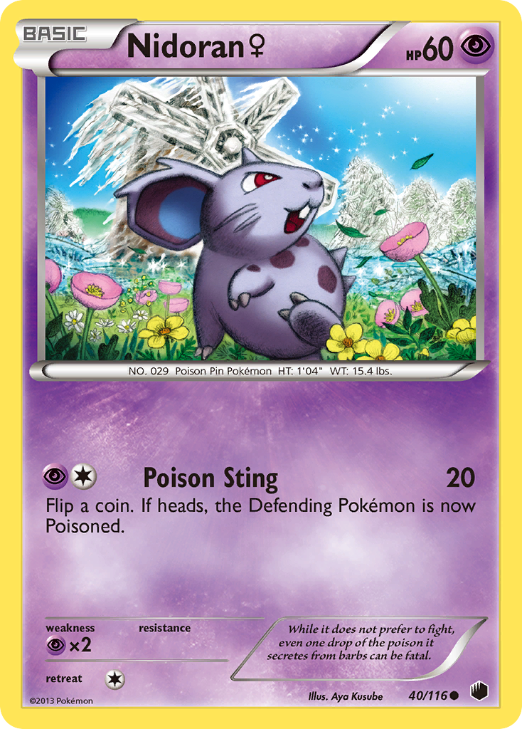 Nidoran ♀ 040/122 Common