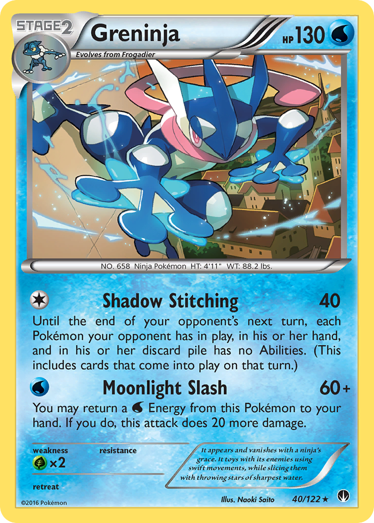 Greninja 040/126 Rare