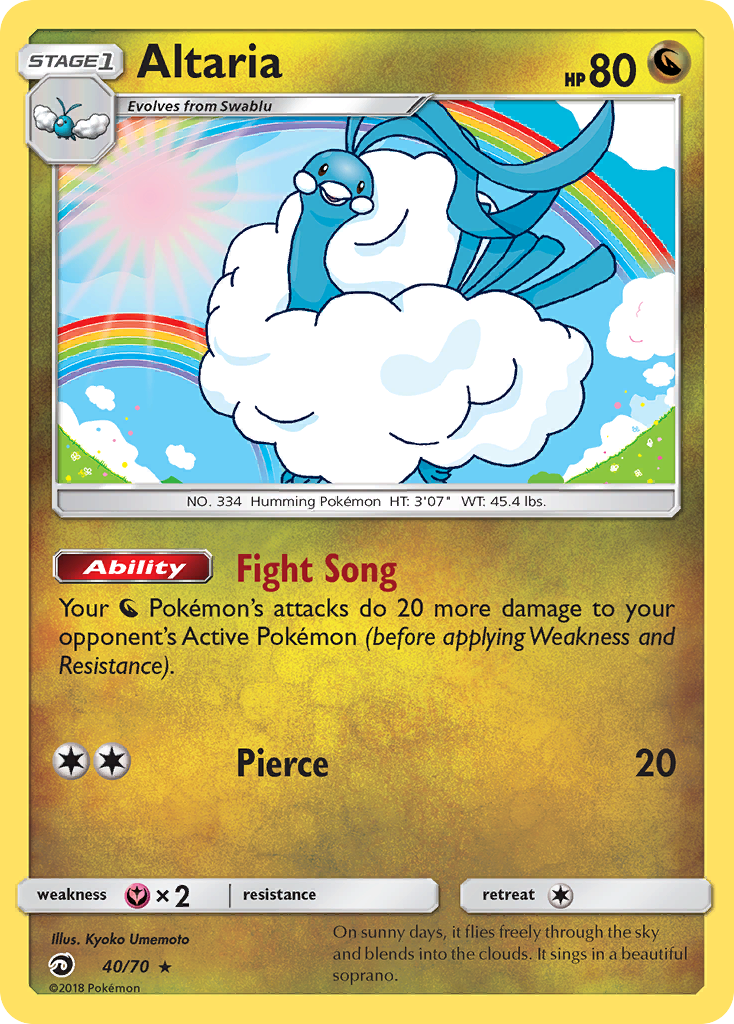 Altaria 040/80 Rare Holo