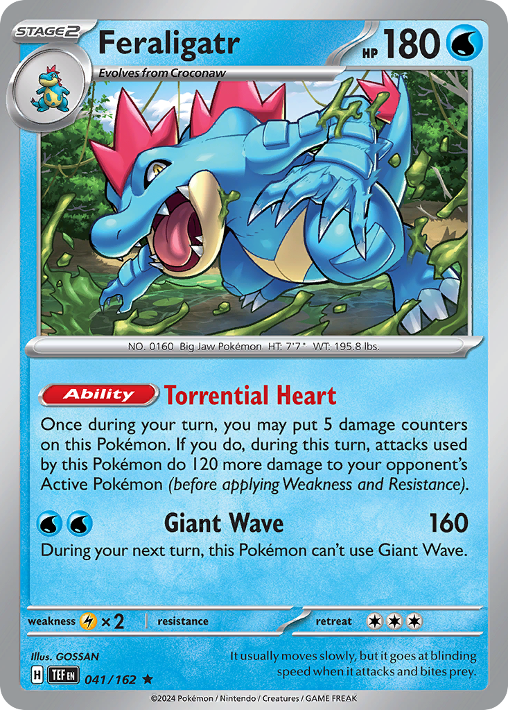 Feraligatr 041/218 Rare
